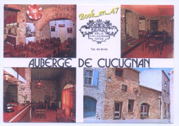 {34855} 11 Aude Cucugnan , Auberge De Cucugnan , Multivues - Restaurants