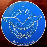 Autocollant Armée De L´air Brevet Pilote Blanc (+ Ancien) - Aviation