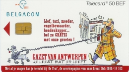 Belgique - Cartes Publicitaires - Gazet Van Antwerpen - N° 39 - EP - Mit Chip