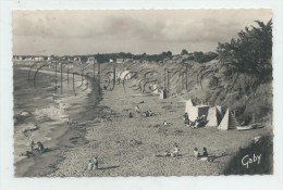 La Plaine-sur-Mer (44) : La Plage Du Cormier Prise Au Niveau Des Jeux Pour Enfants  En 1956 (animé)  PF. - La-Plaine-sur-Mer