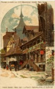 Dépt 75 - PARIS - Exposition 1900 - La Poste - Maison De Wald - Village Suisse - Illustrateur Trinquier-Trianon - Wald