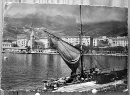 BASTIA LE NOUVEAU PORT BATEAU DE PECHE A QUAI CARTE DE 1950 SCAN R/V - Bastia
