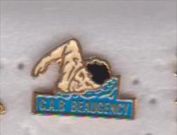 Pin's CAS BEAUGENCY - Schwimmen