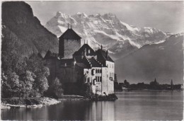 SUISSE,SCHWEIZ,SVIZZERA,S WITZERLAND,HELVETIA,SWISS ,VAUD,VEYTAUX,CHATEAU   CHILLON CONSTRUIT SUR UN ROCHER,lac Léman - Roche