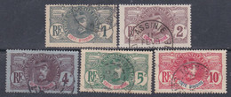 Cote D'Ivoire N° 21 / 25 O Type Faidherbe : Les 5 Valeurs Oblitérations Moyennes  Sinon TB - Used Stamps