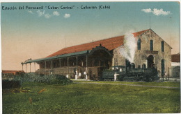 Estacion Del Ferrocarril " Cuban Central" Caibarien Train Station - Cuba