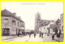 * Joué Sur Erdre (Dép 44 - Loire Atlantique - France) * (Collection F. Chapeaux Nantes, Nr 15) Rue De L'église, TOP Rare - Nort Sur Erdre