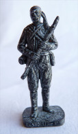 FIGURINE KINDER  METAL SUDISTE 3 1862 SOLDAT CONFEDERE 80's Fer - KRIEGER SÜDSTAATEN Soldat Confederate (1) - Metalen Beeldjes