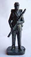 FIGURINE KINDER  METAL SUDISTE 4 1862 SOLDAT CONFEDERE 80's Fer - KRIEGER SÜDSTAATEN Soldat Confederate (1) - Figurines En Métal