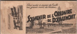 DOUAUMONT (Meuse) - Carnet Du Souvenir COMPLET - Oorlog 1914-18