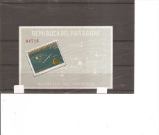 Espace ( BF 32 XXX -MNH- Du Paraguay) - Amérique Du Sud