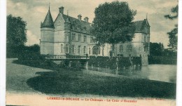 CPA 77 LORREZ LE BOCAGE LE CHATEAU LA COUR D HONNEUR 1927 - Lorrez Le Bocage Preaux