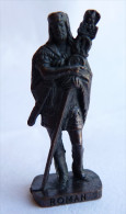 FIGURINE KINDER  METAL SOLDAT ROMAIN 100 à 300 Ap JC  1 SCAME PORTE ENSEIGNE 80's Bruni - KRIEGER RÖMER Aquiliferi - Metallfiguren