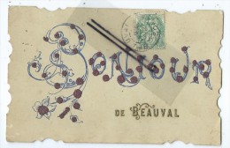 CPA -Bonjour De Beauval - Beauval