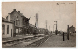 Bertrix, La Gare, 1919, éd. Eugène Arnould - Bertrix