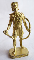 FIGURINE KINDER  METAL  INDIEN II - 2 TAHROHON OR - KRIEGER Berümmte Indianer-Häuptlinge - Figurines En Métal