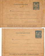 TB 188 - Entier Postal Type Sage - Carte - Lettre Piquage A  Neuve - Cartes-lettres