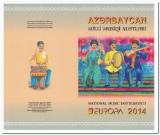 Azerbeidzjan 2014, Postfris MNH, Booklet Music - Aserbaidschan