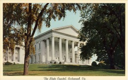 Vintage The State Capitol , Richmond Virgina U.S. - Richmond