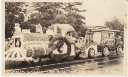 Portland Oregon, 1948 Rose Festival Parade Float, C1940s Vintage Real Photo Postcard - Portland