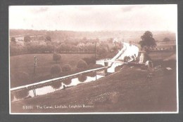Z RP The Canal Linslade Leighton Buzzard Bedfordshire Postcard Kingsway Series Card Postally Used - Otros & Sin Clasificación
