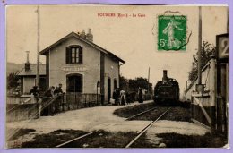 27 - FOURGES --  La Gare - Fourges