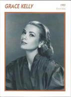 Grace KELLY - Fiche Photo CINÉMAGENCE - Other Formats