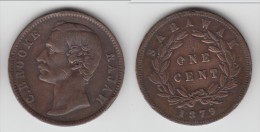 **** SARAWAK - MALAYSIA - BORNEO - 1 CENT 1879 - ONE CENT 1879 CHARLES J. BROOKE RAJAH **** EN ACHAT IMMEDIAT - Colonie