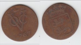 **** INDES NEERLANDAISES EST - NETHERLANDS EAST INDIES - DUIT 1767 - VOC **** EN ACHAT IMMEDIAT !!! - Niederländisch-Indien