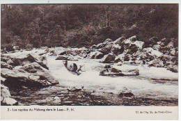 LAOS . LES RAPIDES DU MEKONG DANS LE LAOS . Fernand Nathan .F.N. - Laos