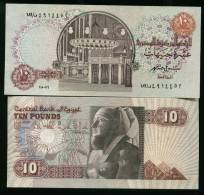 EGYPT 10 POUNDS EGP 1999 P-51 SIG/ ISMAEL HASSAN #19 UNC */* - Aegypten