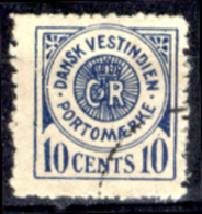 Antille-Danesi-F026 - 1902 - Y&T: Taxe N.4 - - Denmark (West Indies)