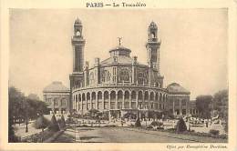 Paris - Ref A 695 - Le Trocadero - Au Verso Publicité Sirop De Deschiens - Publicites - Santé  - Carte Bon Etat - - Autres & Non Classés