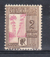 GUADELOUPE YT TAXE 25 Neuf - Portomarken