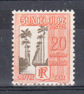 GUADELOUPE YT TAXE 30 Neuf ** - Timbres-taxe