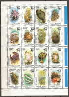 CRUSTACEOS - CHILE 1991 - Yvert #1052/67 - MNH ** - Crustaceans
