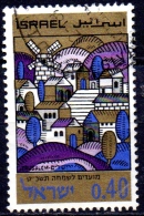 ISRAEL 1968 Jewish New Year. - 40a Jerusalem, Views Of The New City  FU - Used Stamps (without Tabs)