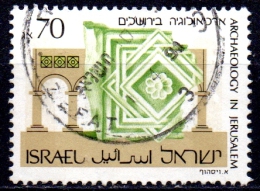 ISRAEL 1986 Jerusalem Archaeology - 70a Relief From Palace Of Umayyid Caliphs 8th Century  FU - Used Stamps (without Tabs)