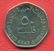 F4399 / - 50 Fils - 1425 - 2004 - United Arab Emirates , Vereinigte Arabische Emirate - Coins Munzen Monnaies Monete - United Arab Emirates