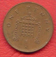 F4406 / - 1 Penny - 1998 - Great Britain Grande-Bretagne Grossbritannien Gran Bretagna - Coins Munzen Monnaies Monete - 1 Penny & 1 New Penny