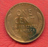 F4427 / - ONE CENT - 1944 - United States Etats-Unis USA - Coins Munzen Monnaies Monete - 1909-1958: Lincoln, Wheat Ears Reverse