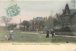 Val D´ Oise - P 537 - Beauchamps - Beauchamp -  Avenue Des Bois De Beauchamps - La Plaine - Carte Colorisee - - Beauchamp