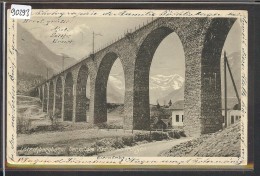 LÖTSCHBERGBAHN - DER GROSSE VIADUKT BEI FRUTIGEN - TB - Frutigen