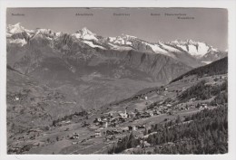 SUISSE - GRÄCHEN  - Nesthorn Aletschhorn Fiescherhörner - 2 Scans - - Fiesch