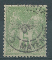 Lot N°26054   N°102, Oblit Cachet à Date A Déchiffrer - 1898-1900 Sage (Tipo III)