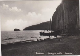 ITALIE,ITALIA,campanie,ca Mpania,PALINURO,centola,c Ampania,spiaggia Della Marina,bateau,pécheur,rar E,1956 - Salerno