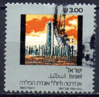 ISRAEL 1983 Memorial Day - 3s 84th Division Of Steel Memorial, Besor (Israel Godowitz)  FU - Used Stamps (without Tabs)