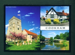 COOKHAM  -  Multi View  Unused Postcard As Scan - Other & Unclassified