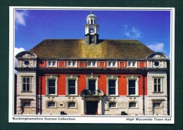 HIGH WYCOMBE  -  The Town Hall  Unused Postcard As Scan - Buckinghamshire