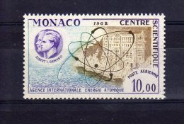 Monaco (1962)  - "Energie Atomique" Neuf** - Poste Aérienne